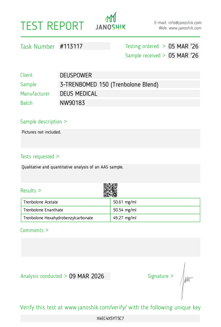 3-TRENBOMED 150 (Trenbolon Blend)