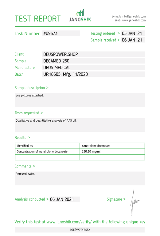 DECAMED 250 (Nandrolone Decanoate), Deus Medical, Koupit steroidy online – www.deuspower.shop