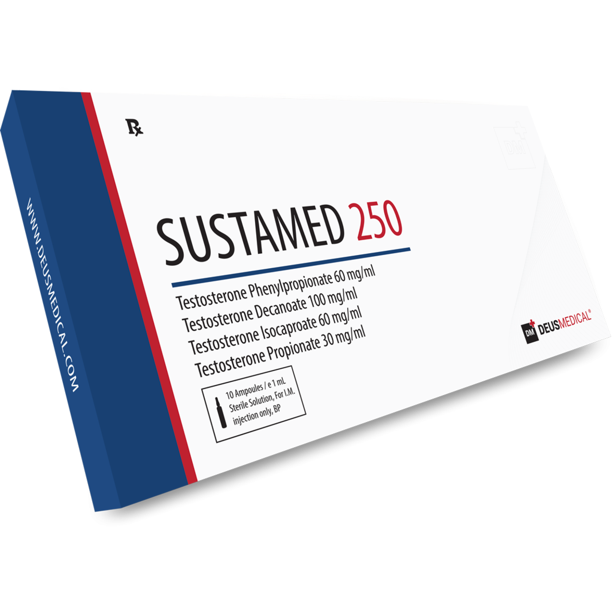SUSTAMED 250 (Sustanon), Deus Medical, köp steroider online - www.deuspower.shop