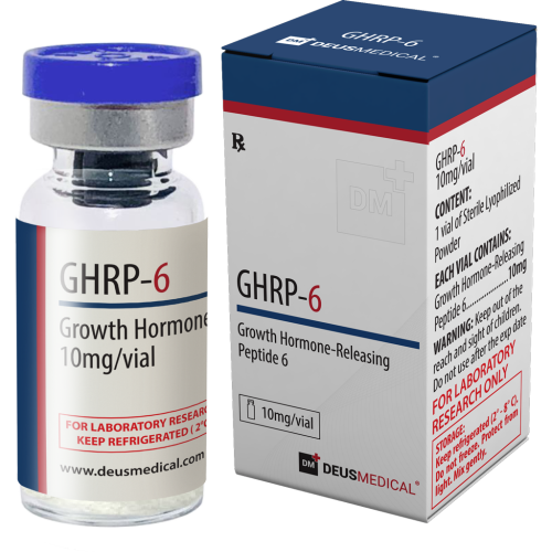 GHRP-6 (Tillväxthormonfrisättande Peptid 6)