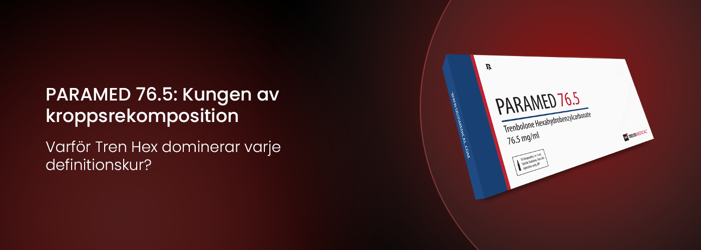 Översikt över PARAMED 76.5 (Trenbolone Hexahydrobenzylcarbonate)