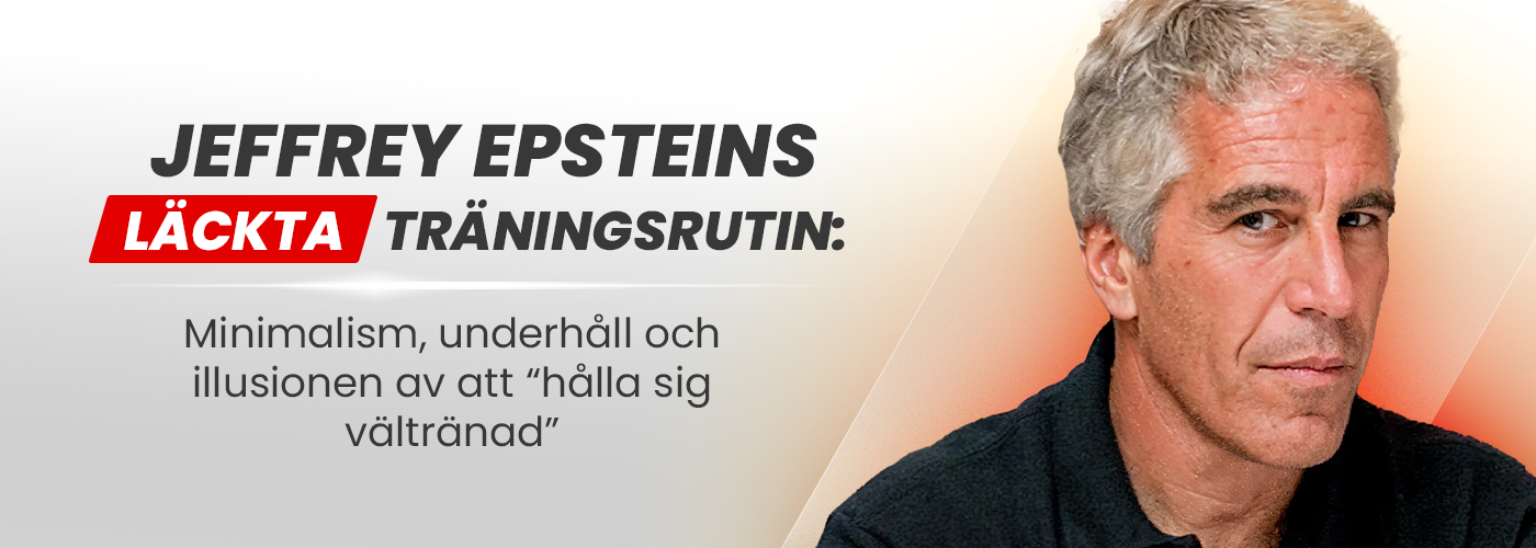 Jeffrey Epsteins läckta träningsprogram: minimalism, underhåll och illusionen av att “förbli vältränad”